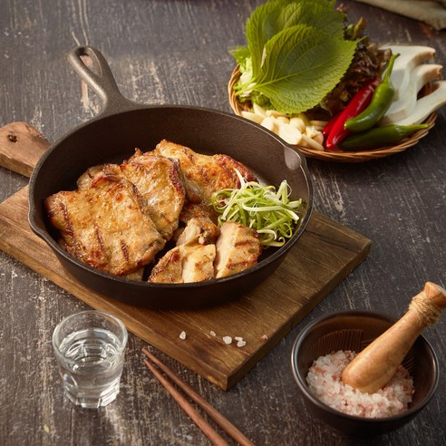 국내산 닭다리살 당일 출고 참프레 춘천식닭갈비 소금구이 500g, 5개, 500g