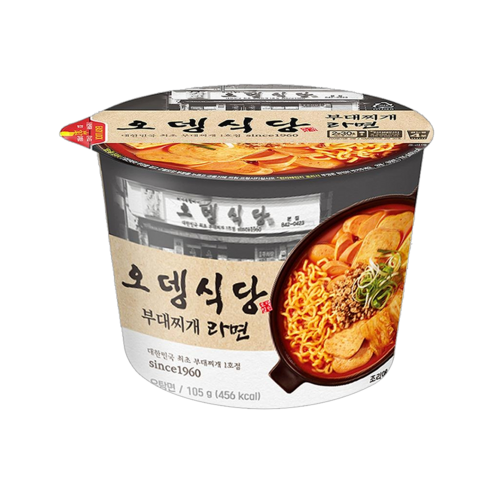 오뎅식당 부대찌개라면 큰컵사발면