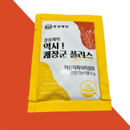 경성제약 역시 쾌장군 플러스 180g 차전자피 식이섬유