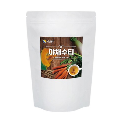 국내산 야채수차 60티백(호박 작두콩 무 우엉 당근) 야채수티 야채블렌딩티, 1개, 1.5g