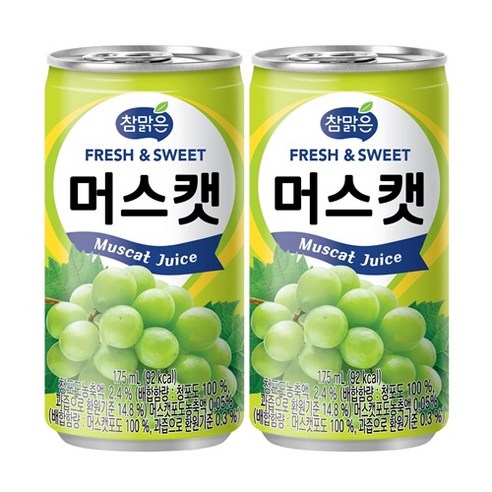 참맑은 머스캣 175ml, 60개
