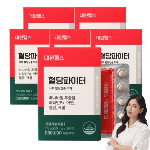 대원제약 대원헬스 혈당파이터 바나바잎추출물