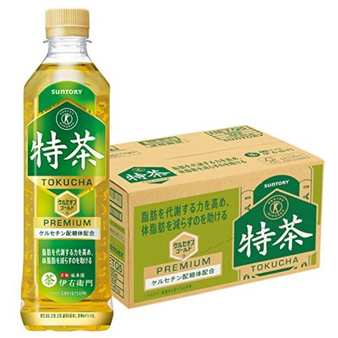[토쿠호] 산토리 이에몬 특차 차 500ml x 24개 일본