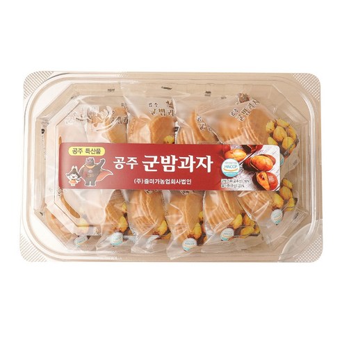 [도도나몰] 즐미가 구워만든 공주 군밤과자 11개입