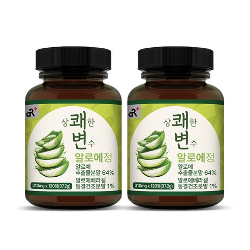 상쾌한 변수 알로에정 120정