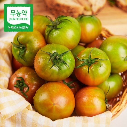 [무농약인증]부산 대저 진짜 짭짤한 무농약 짭짤이토마토 2.5kg(S-3S,작고 맛있는 로얄과 사이즈), 1박스, 2.5kg