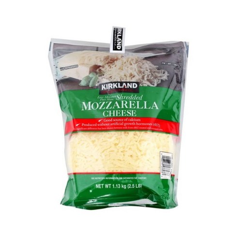 Kirkland Signature Mozzarela Shredded Cheese 커클랜드 시그니처 모짜렐라 슈레드 치즈