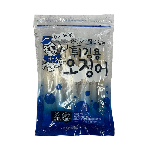 힘찬푸드 튀김용 오징어 제수용  700g