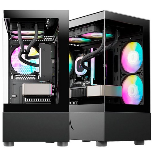 왕가PC 게이밍 데스크탑 게임용 고사양 조립컴퓨터 하이엔드PC 컴퓨터본체, b.슈퍼스트림PC WX23, 블랙