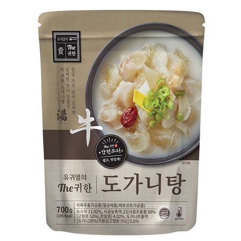 유귀열의 The귀한 도가니탕 700g, 6개, 700g