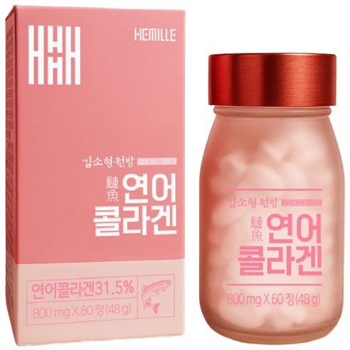 캐나다 연어콜라겐 800mg X 60정  김소형원방