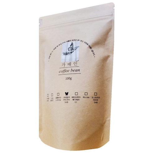 고급 가배인 과테말라 안티구아 SHB 맛있는 커피 원두, 100g, 핸드드립, 1개