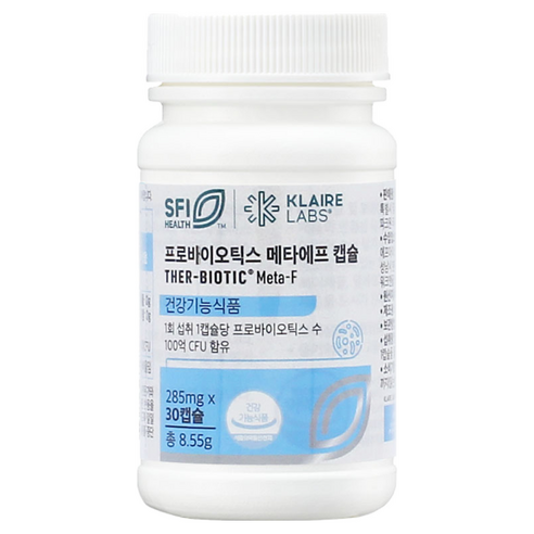 클레어랩스 닥터피엔티 프로바이오틱스 메타에프 캡슐 유산균 285mg X 30캡슐 무료배송, 30정, 1개