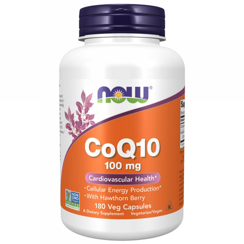나우푸드 CoQ10 100mg 베지 캡슐 비건, 1개, 180정