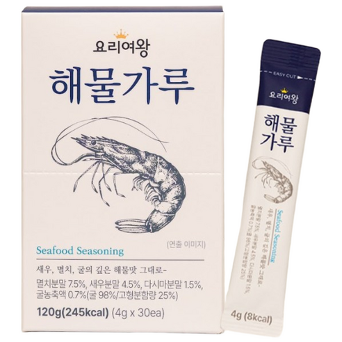 요리여왕 스틱육수 가루육수 해물가루