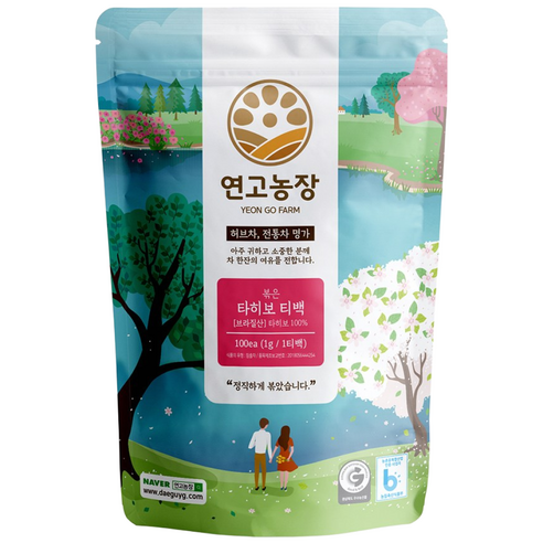 연고농장 볶은 타히보 삼각티백