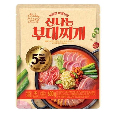 빅마마이혜정 부대찌개 600g, 2개, 600g