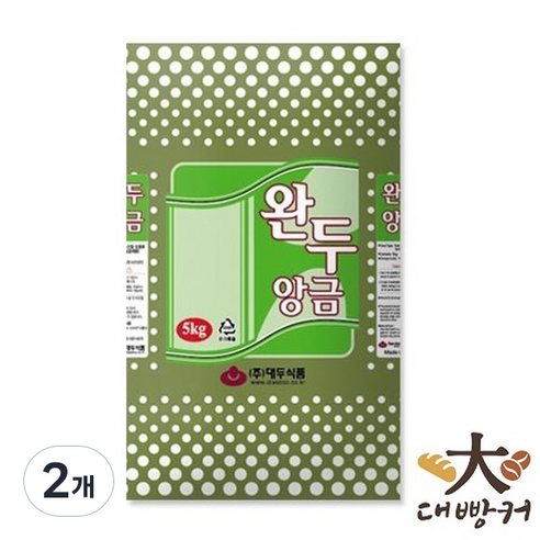 대두 완두앙금, 5kg, 2개