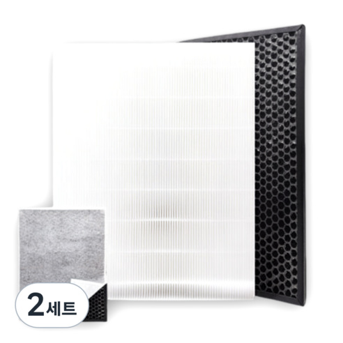 위닉스 공기청정기 필터 호환 제로S 제로2.0 CAF-I0S3 AZBE380-HWK, 4.프리미엄형, 2세트