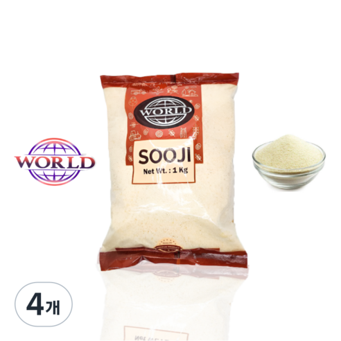World Sooji Semolina 월드 수지 세몰리나 밀가루