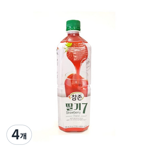 참존식품 딸기7베이스 835ml