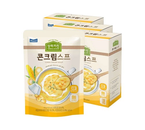 상하콘스프의 부드러운 맛