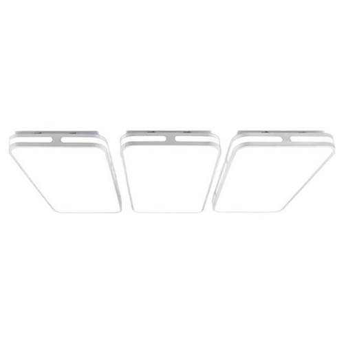 진보전자 플리커프리 칩셋 윤슬 LED 거실등 180W, 화이트 + 주광색