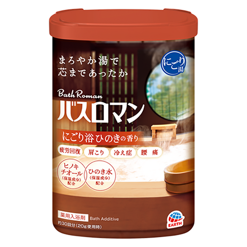 바스로망 입욕제 히노끼, 600g, 1개