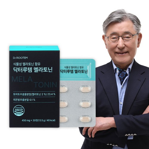 이시형박사 식물성 멜라토닌 함유 닥터루템 식약청 HACCP 인증, 1개, 30정