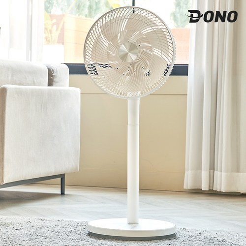 도노 무소음 BLDC 리모컨 써큘레이터 선풍기, DN-102 (화이트)