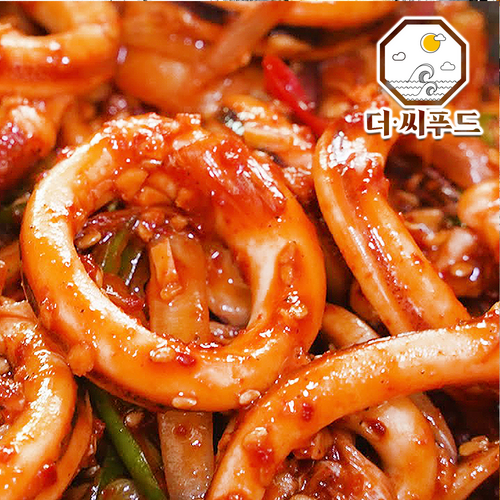 오징어링 냉동 손질오징어 대용량 벌크 업소용, 2박스, 4kg