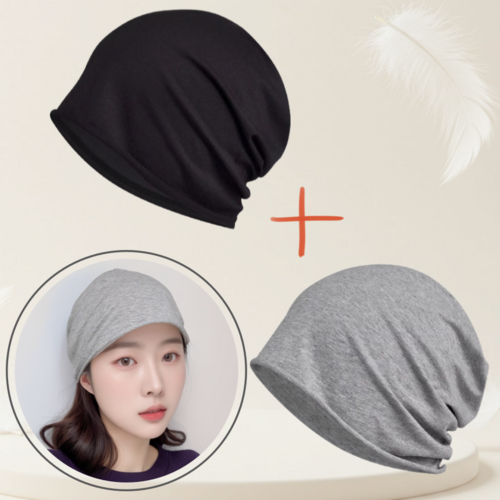 PRET 면비니 머리 두건 얇은 비니 2P