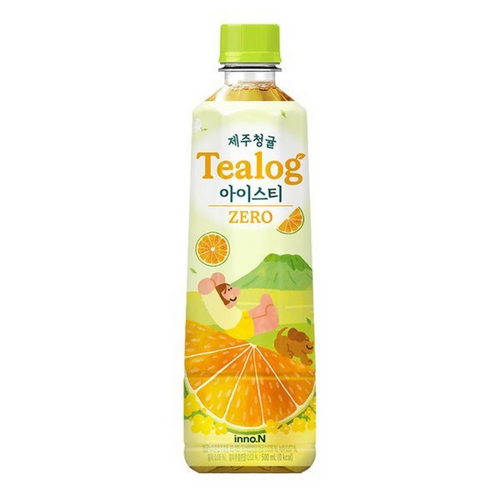 티로그 제주청귤 아이스티 녹차 / 제로칼로리 제로음료 0kcal