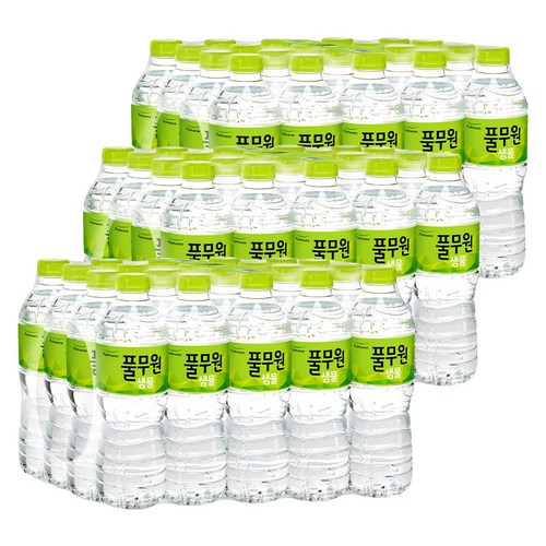 풀무원샘물 생수, 500ml, 60개