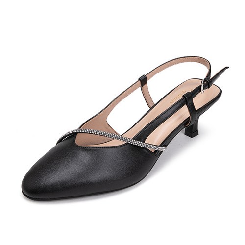 에스콰이어 여성 리엘 글리터 슬링백