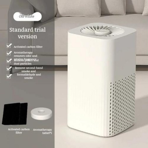 샤오미 유핀 공기 소형 데스크탑 HEPA 음이온 청정기 살균 냄새 가정 사무실 자동차 Mi