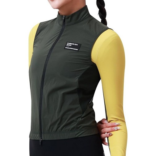 INBIKE 여성용 윈드브레이커 베스트 자외선 차단 UPF50 경량 통기성 자켓 자전거 일상 통근용 스타일리시 다용도 원피스 탑