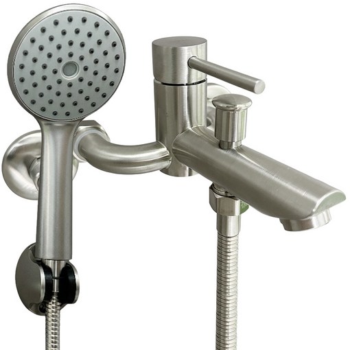 오루티 욕실 샤워기 수전 무광 스텐 수도꼭지 샤워 세트