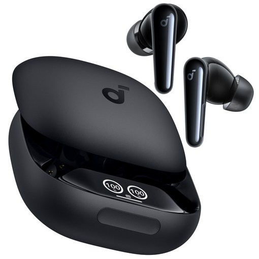 앤커 사운드코어 리버티4 프로 노이즈캔슬링 블루투스 이어폰 A3954, 블랙