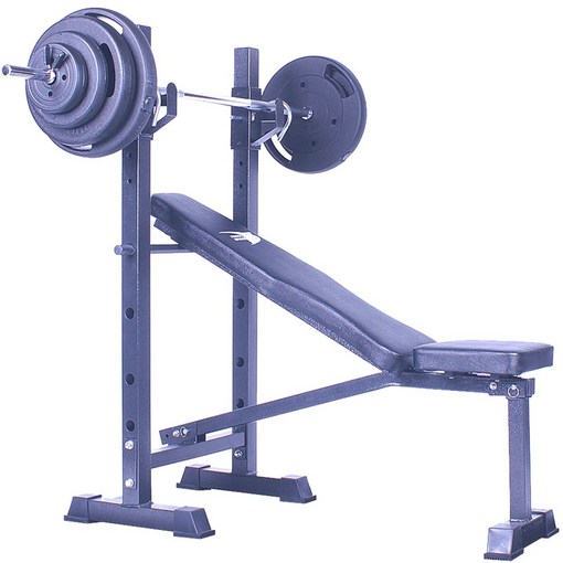 각도조절 인클라인 벤치프레스 블랙원판세트