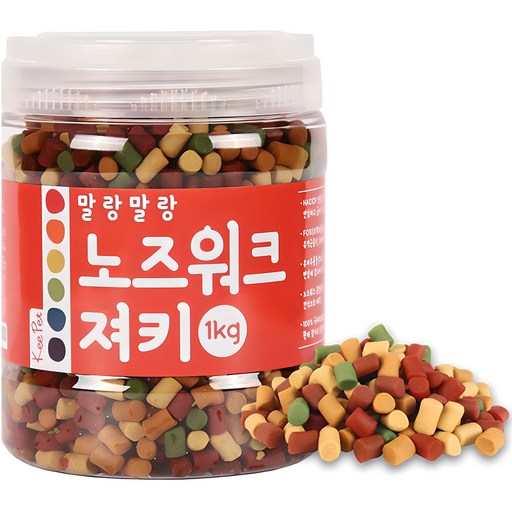 킵펫 강아지 말랑말랑 노즈워크 져키