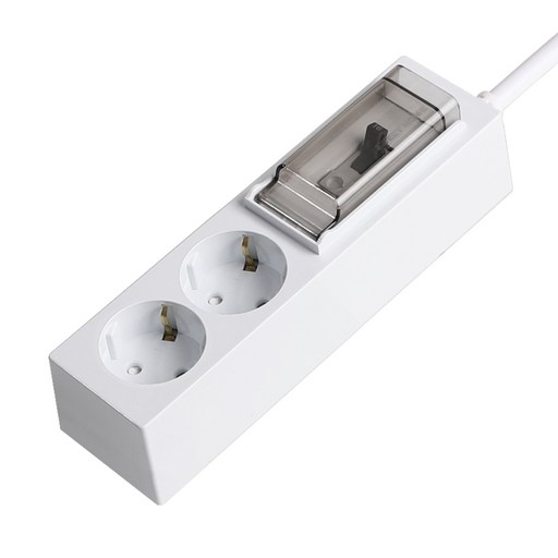 스윗홈 국내생산 고용량 배선차단용 멀티탭 2구