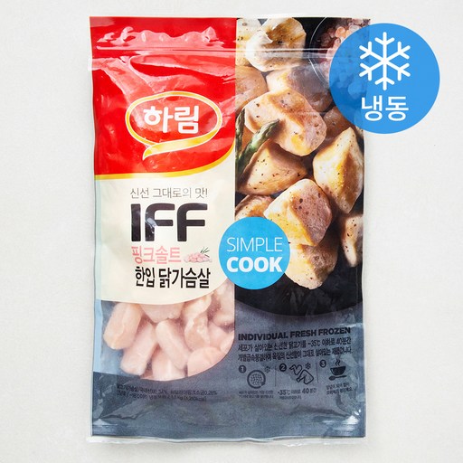 하림 IFF 핑크솔트 한입 닭가슴살 (냉동) 1개 1.1kg