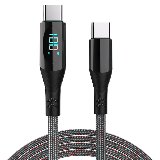굿밸류 디스플레이 C타입-C타입 PD 100W 초고속 충전케이블으로 빠르고 안전한 충전 솔루션 제공