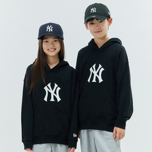 뉴에라 아동용 MLB 빅로고 후디 뉴욕 양키스