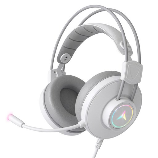 앱코 가상 7.1 RGB 노이즈 캔슬링 마이크 3D 초경량 게이밍 헤드셋