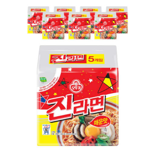 오뚜기 진라면 매운맛 40개 판매