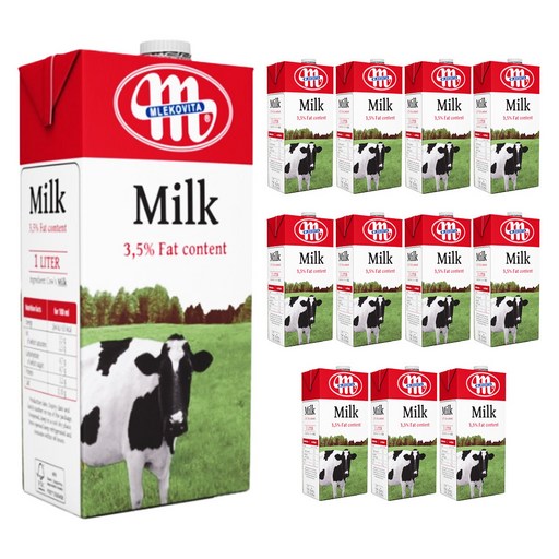 믈레코비타 3.5퍼센트 멸균우유 자연의 맛을 느껴보세요