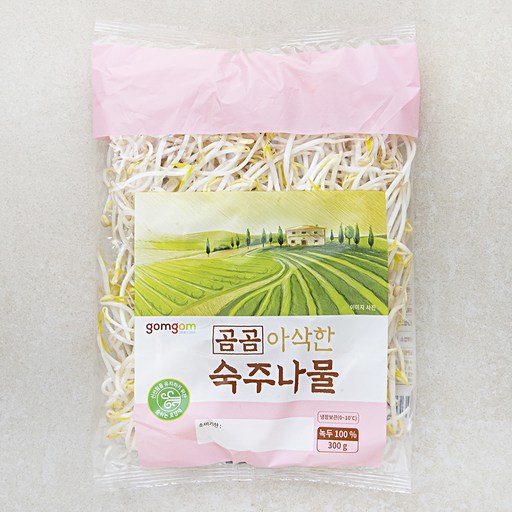곰곰 아삭한 숙주나물 300g 신선하고 아삭한 건강한 간식