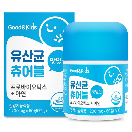 굿앤키즈 맛있는 유산균 츄어블